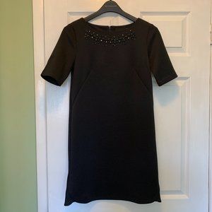 Cynthia Rowley black jeweled neck dresses